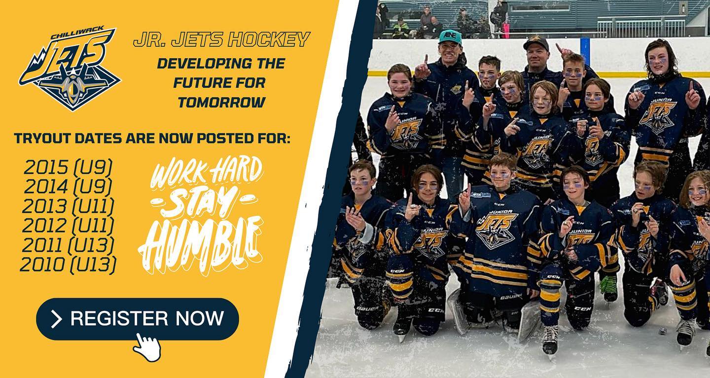 ‼️ATTENTION ‼️- Jr.Jet Registration is now open & Tryout Dates are set for November! 🏒

The Jr. Jets program started back in 2021 and we now have over 200 players signed up.  Our philosophy is to provide a fun experience for all players while simultaneously pushing every player past their perceived limitations and boundaries. The Jr. Jets Program is available to all ages:

2015 (U9)
2014 (U9)
2013 (U11)
2012 (U11)
2011 (U13/U13 Female)
2010 (U13/U13 Female)
2009 (U15/U15 Female)
2008 (U16)
2005, 2006, 2007 PJHL Prospects League (U18)

Our culture is not solely about winning, but our focus is on player development and excellence. We are confident that following the completion of our program, Jr Jets participants will be able to compete at the highest levels of AAA hockey or higher for the winter season.  We place a large emphasis on a “Team-First” mentality which kids will benefit from on and off the ice.

Click the link in our bio or visit our website for more information under the Jr.Jets About Tab. 📌

#hockey #jrjets #hockeydevelopment #springhockey #hockeytryouts #letsgojets #signup